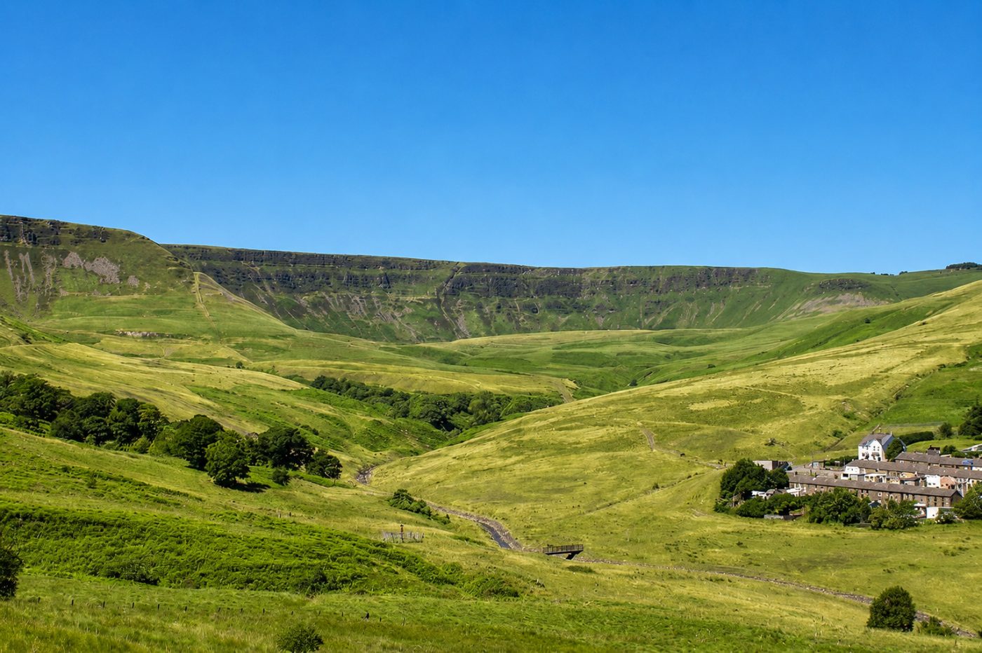 The Rhondda valleys near Treorchy